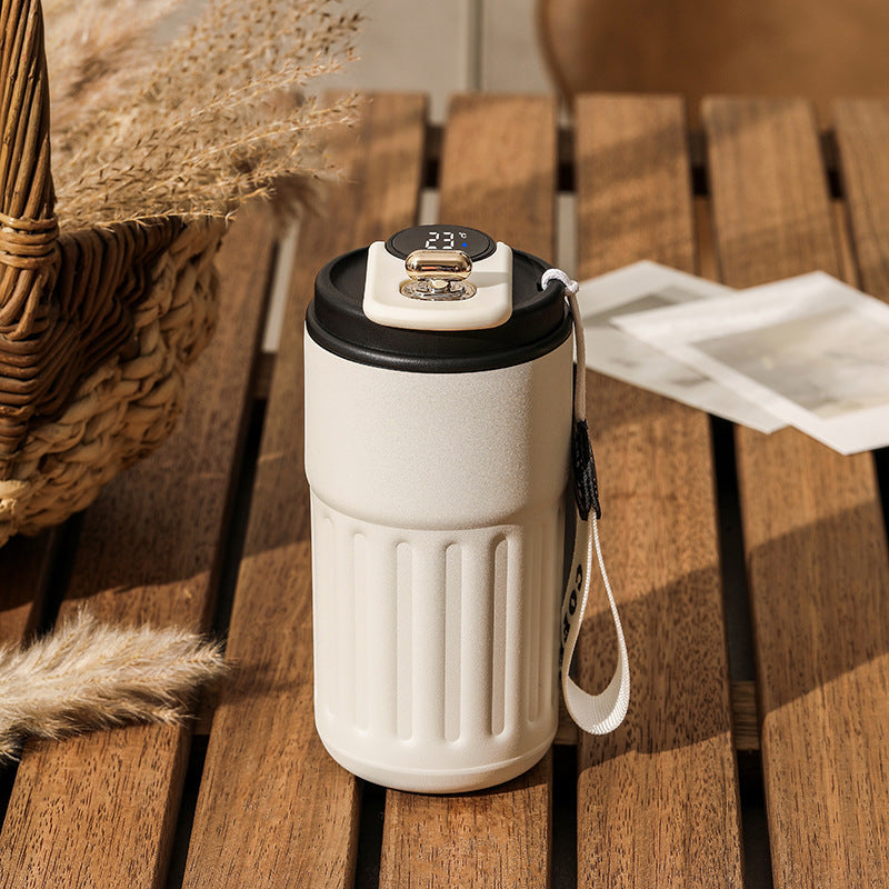 Smart Thermos Bottle With LED Temperature Display