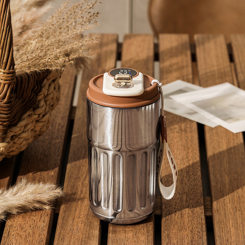 Smart Thermos Bottle With LED Temperature Display